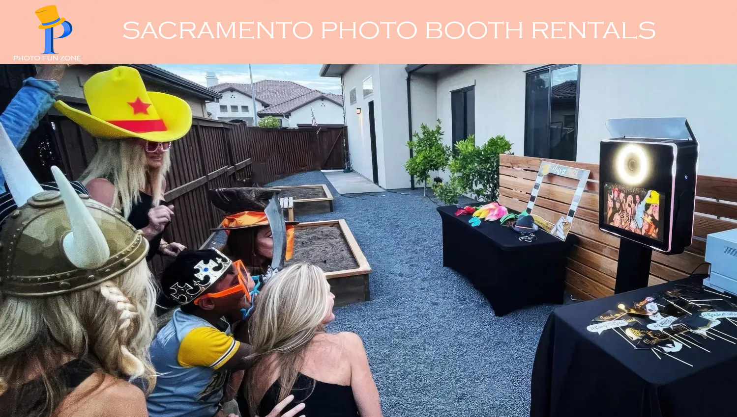 Sacramento Photo Booth Rentals in Sacramento Header Image